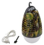 Cattara Svietidlo PEAR ARMY nabíjací + lapač hmyzu / SMD LED / IPX4 / micro USB (13179)