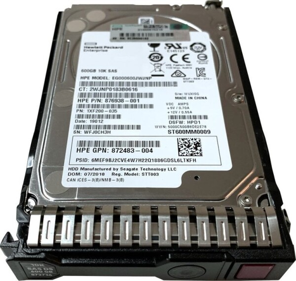 HP 600GB 2.5'' SAS-3 (12Gb/s) (872736-001)