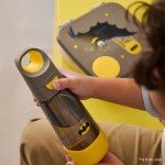 B.box Fľaša na pitie so slamkou 600 ml - Batman EUR