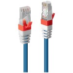 LINDY 45380 RJ45 sieťové káble, prepojovacie káble CAT 6A S/FTP 15.00 m modrá pozlátené kontakty 1 ks; 45380