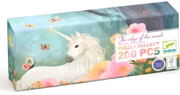DJECO Panoramatické puzzle Rozprávkový les