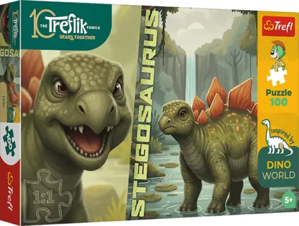 Trefl Puzzle Dino WORLD: Stegosaurus