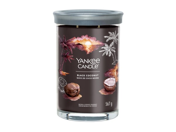 Yankee Candle Signature Black Coconut Tumbler 567g (5038581142906)