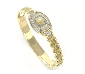 Guess Oceľový náramok pre mužov Lion King JUMB05000JWYGT/U