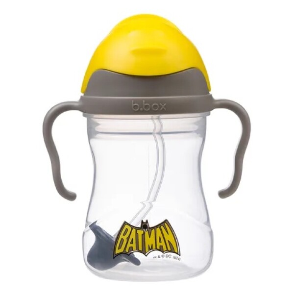 B.box Hrnček so slamkou 240 ml - Batman EUR