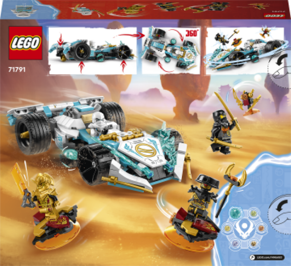 LEGO® NINJAGO® 71791 Zaneovo Spinjitzu závodné auto