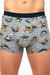 BOXERSKÉ TETOVANIE J/25 šedá XL