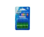 Denticol P01 0,8 mm / Medzizubná kefka / plochá rukoväť / 8+8 ks (8595689805753)