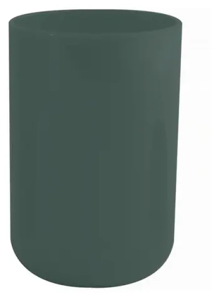 MSV INAGUA kelímok na zubné kefky tmavo zelený / plast