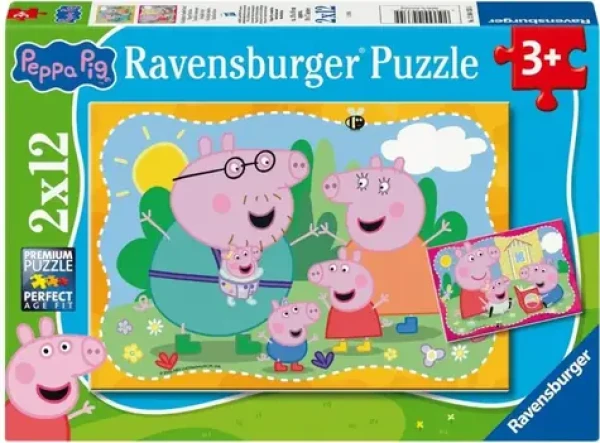 Ravensburger Puzzle Prasiatko Peppa