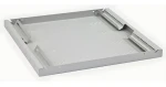 Triton A4 sivá / Polica perforovaná / 1U / 450 mm / nosnosť 80 kg (RAC-UP-450-A4)