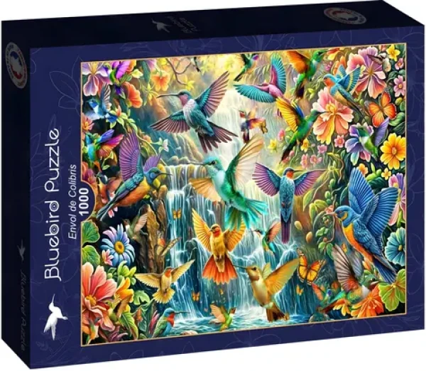 BlueBird Puzzle Let kolibríkov