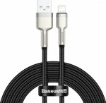 Baseus CALJK-B01 Kábel USB-A (M) - Lightning (M) 2 m čierna (CALJK-B01)