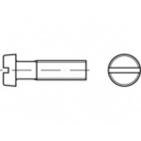 TOOLCRAFT TO-5385489 skrutky s valcovou hlavou M3 16 mm drážka 2000 ks; TO-5385489