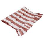 Strömshaga Běhuon stůl Ida Stripe Red/White 50x150 cm - Strömshaga Behúň na stôl Ida Stripe Red/White 50 × 150 cm