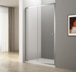 AQUALINE - UGGA posuvné sprchové dvere 1200, sklo číre ATS120