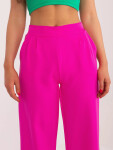 Dámske nohavice WN SP 8247.64 Neon fuchsia - Rue Paris L neonová růžová