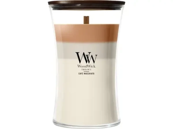 Woodwick Trilogy Café Macchiato sviečka veľká (5038581185583)