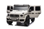 Mamido Elektrické autíčko Mercedes G63 XXL 4x200W 24V MP4 biele