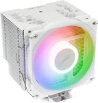 Alpenföhn Brocken 4 ARGB biela / Chladič CPU / 120mm / 230W TDP / 6× heatpipe / AM4 + AM5 + Intel (84000000225)