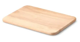 Continenta Doska na krájanie 22 x 15 cm, gumovník / Doska na krájanie / Gumovník / Hrúbka 1 cm (C3038)