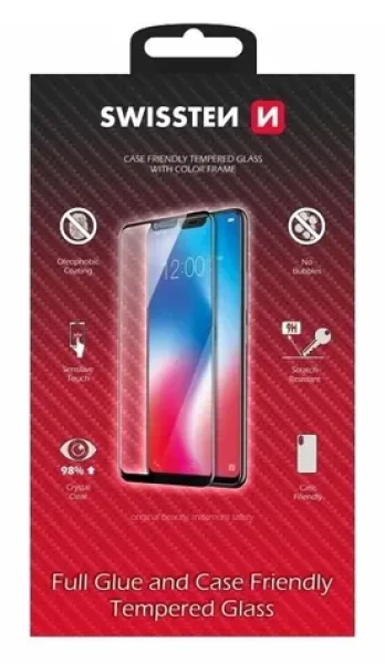 Swissten Ochranné sklo CASE FRIENDLY pre Samsung Galaxy S26 5G čierna (54501894)