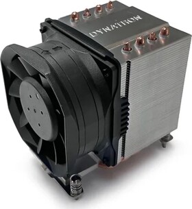 Dynatron DYNATRON A56 AMD AM4 AM5 Kuehler 3U mit Heat Pipes in Kontakt mit CPU Kuehlrippen aus Aluminium Aktiv mit PWM und bis zu 170W TDP