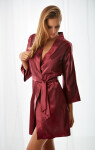 Kalimo Housecoat Panama Claret