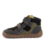 Detské celoročné členkové barefoot topánky UP HILL TEX GREY/BLACK Froddo G3110281-3 - 34