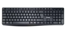 Equip Klávesnica US čierna / Klávesnica / Káblová / QWERTY / 105 kláves / 1,5 m (245215)