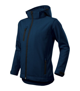 Detská softshellová bunda Performance navy blue 146 cm/10 let