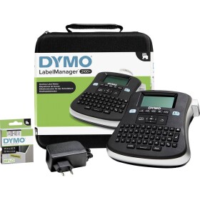 DYMO LabelManager 210D+ štítkovač Vhodné pre pásky: D1 6 mm, 9 mm, 12 mm; S0964070