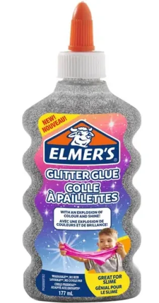 ELMER'S Trblietavé lepidlo strieborná / Lepidlo / 177 ml (0102/2077255)
