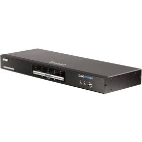Aten 4-port DVI Dual View USB 2.0 KVMP Switch, 2.1 Surround Sound
