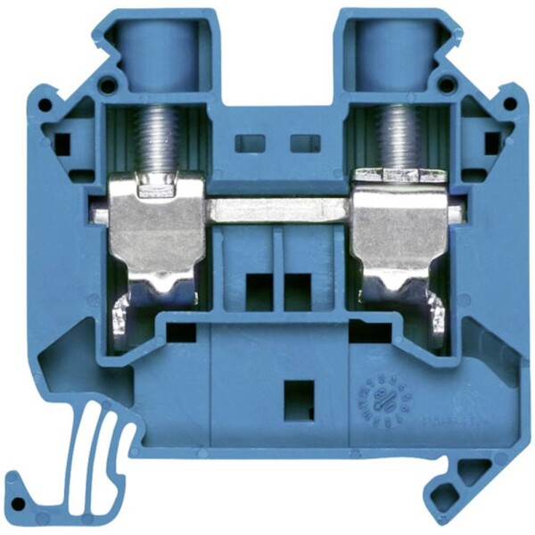 Siemens 8WH10000AK01 priechodná svorka skrutkovací modrá 50 ks; 8WH10000AK01