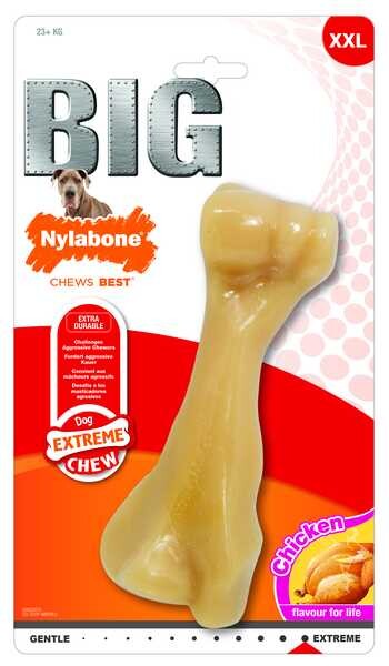 Nylabone Healthy Edibles Extreme Chew Big Chew Beef Bone