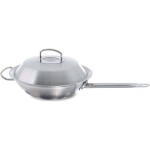 FISSLER Wok s kovovou poklicí 30 cm Profi collection nerez