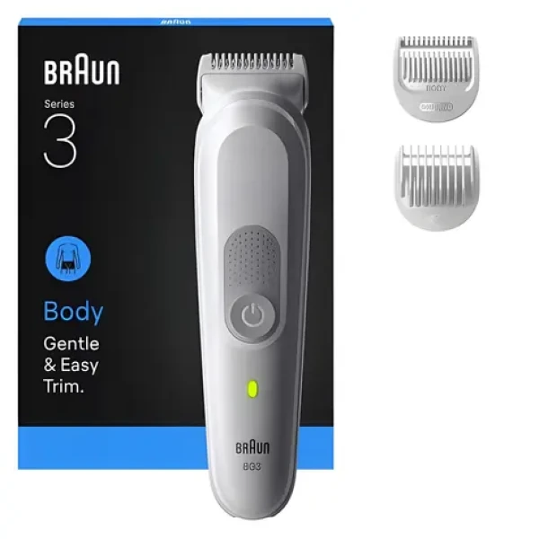 Braun BG3530 / Zastrihávač / Pánsky / Na telo / Mokré a suché holenie / Prevádzka: 80 min (7500435244763)