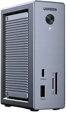 Ugreen CM923 / Dokovacia stanica / HDMI / RJ45 / 3x USB-A / USB-C / SD/TF / M.2 slot (UGR5911)
