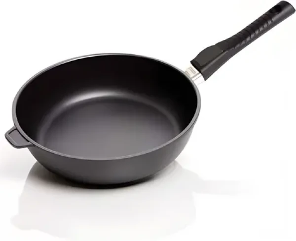 RISOLI Hlboká panvica OPTIMA FORNO 24 cm / Odnímateľná rukoväť / Nepriľnavý povrch / Indukcia (0104INS/24TP)