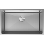 MEXEN - Trixo oceľový drez 1-bowl 750 x 440 mm, nerez 6415751000-01