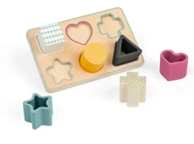 Bigjigs Toys Vkladacie puzzle Tvary