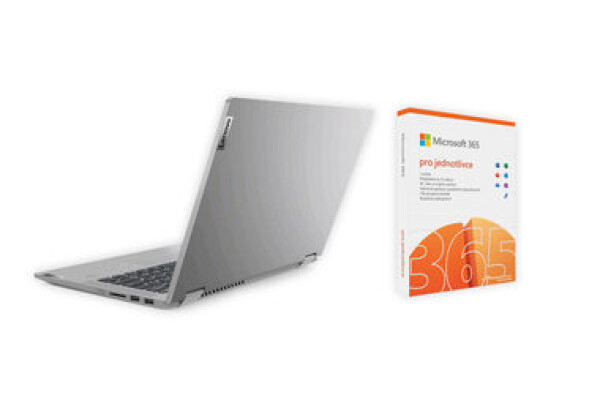 Lenovo IdeaPad Flex 5 14ITL05 sivá + Microsoft 365 pre jednotlivcov SK (82HS0193CK.attach)