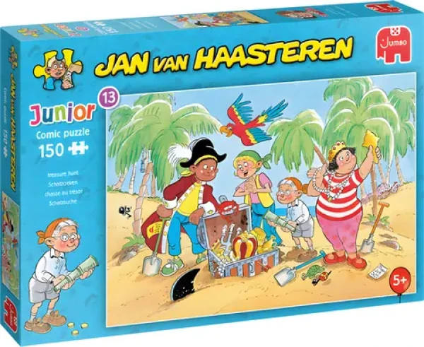 JUMBO Puzzle JvH Junior 13: Honba za pokladom