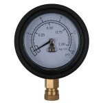 KS Tools 150.2327 Manometer Ø 75,0 mm, 0 - 1 bar s 1/4" rýchlospojkou; 150.2327