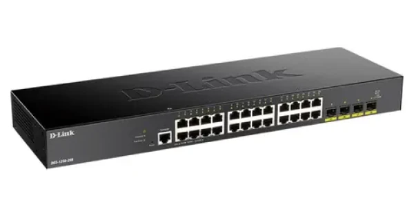 D-Link DGS-1250-28X/E / Switch / 24x 10/100/1000 / 4X SFP+ / Managed (DGS-1250-28X/E)