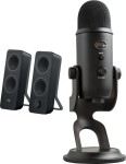 Logitech Z207 (980-001295) + Yeti USB Blackout (988-000229)
