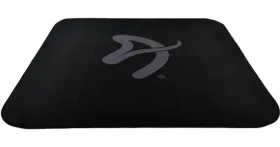 Arozzi Zona Quattro Black Grey / ochranná podložka na podlahu / 116 x 116 cm / čierna so šedým logom (AZ-ZONA-QTRO-BKGY)