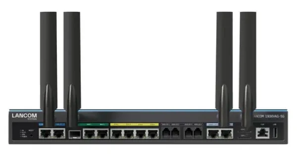 Lancom 1936VAG-5G / Router / SD-WAN gateway / 5G dual SIM / VDSL / 6x LAN / VoIP / VPN (62144)