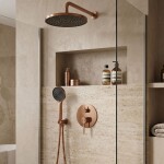 REA - Podomietková sprchová sada Foster Brush Copper + BOX REA-P7621